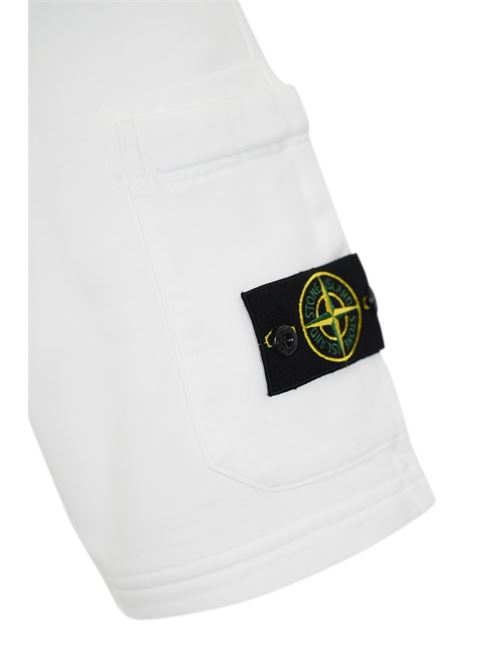 Bermuda 6200012 in cotone White STONE ISLAND | 6200012S0051V0001